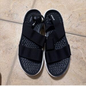 CROCS Navy Blue Women's  Sandals